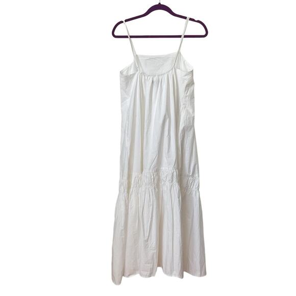 Banana Republic Poplin Backless Maxi Dress XS NWT cream - Picture 7 of 7